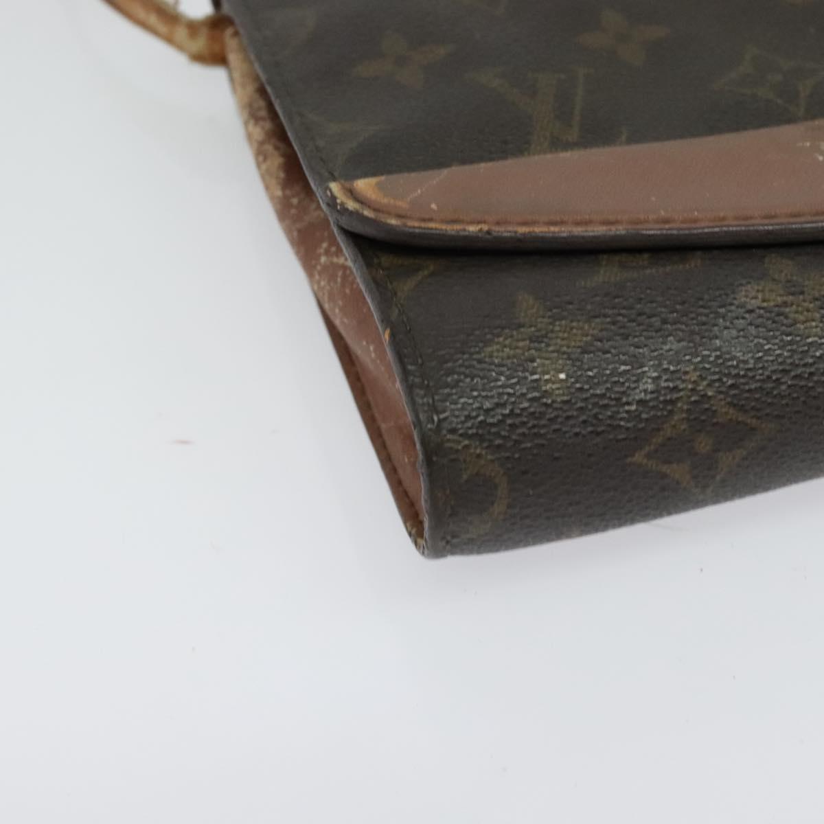 LOUIS VUITTON Monogram Bordeaux 24 Shoulder Bag M51798 LV Auth 133603