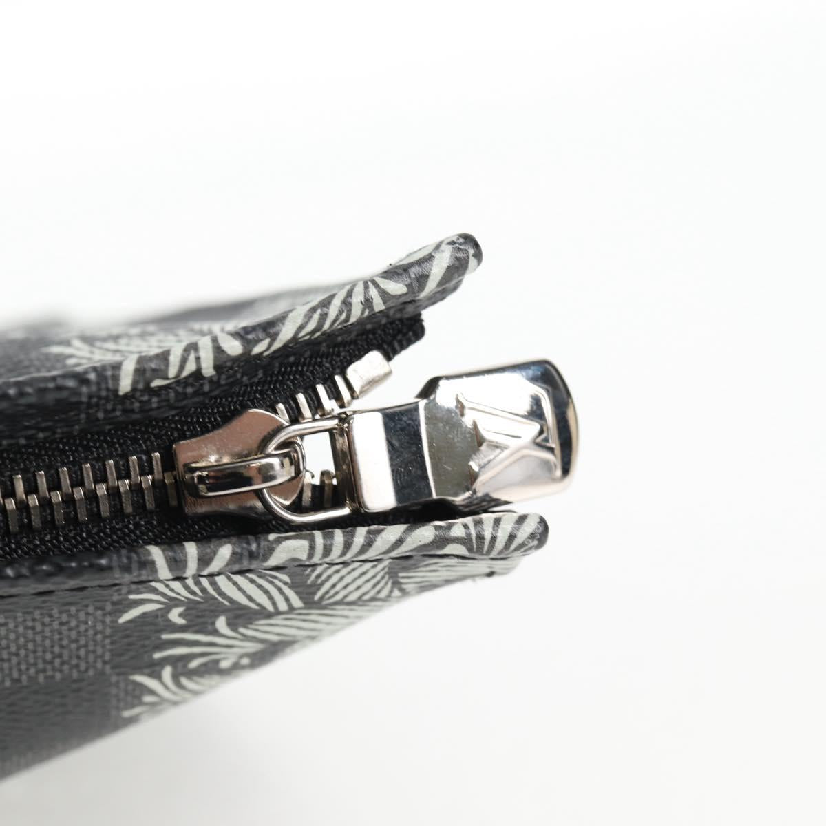 LOUIS VUITTON Damier Christopher Nemeth Pochette Voyage N61234 Auth 133622M