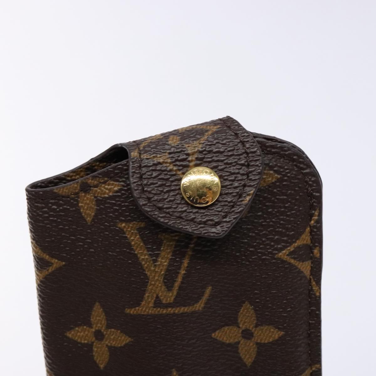 LOUIS VUITTON Monogram Etui Lunette PM Glasses Case M66545 LV Auth 133631