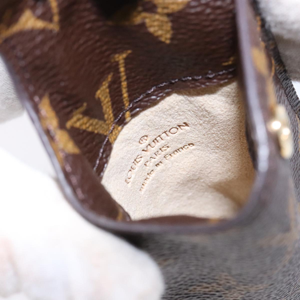 LOUIS VUITTON Monogram Etui Lunette PM Glasses Case M66545 LV Auth 133631