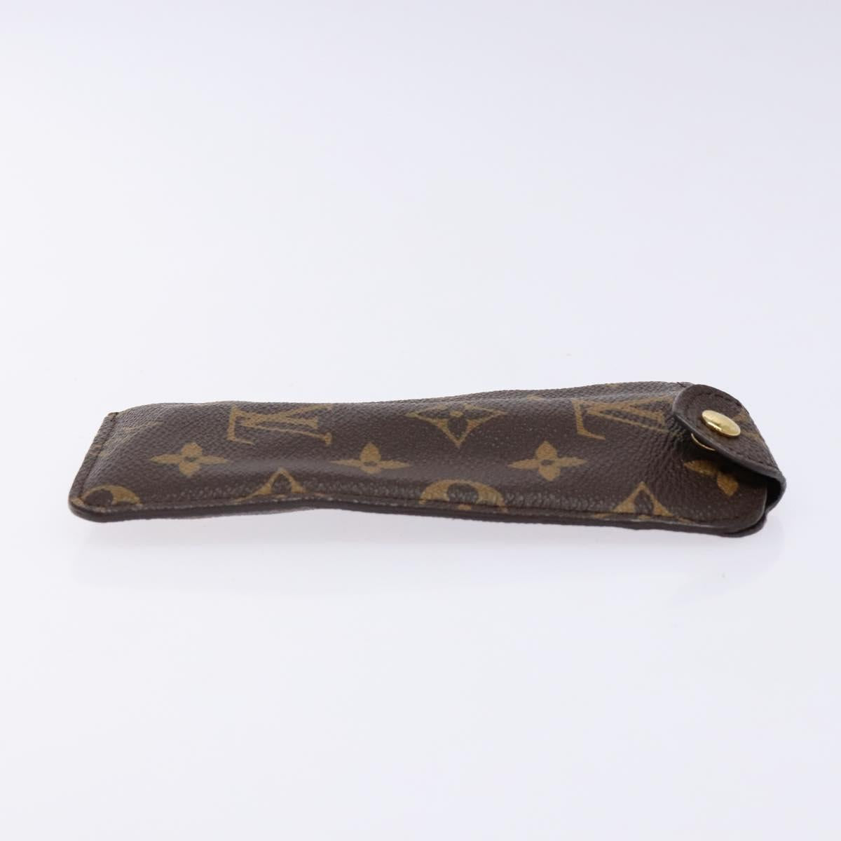 LOUIS VUITTON Monogram Etui Lunette PM Glasses Case M66545 LV Auth 133631