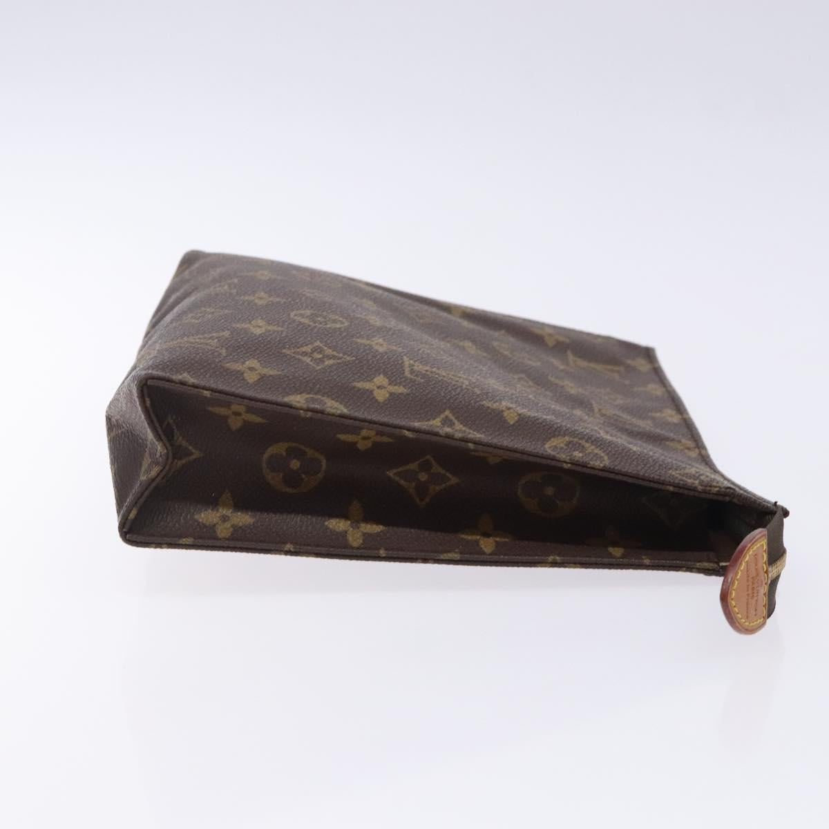 LOUIS VUITTON Monogram Posh Toilette 26 Pouch M47542 LV Auth 133661