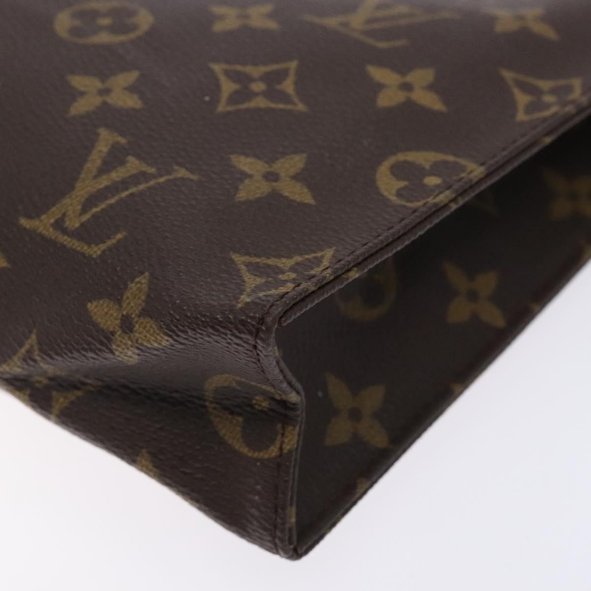 LOUIS VUITTON Monogram Posh Toilette 26 Pouch M47542 LV Auth 133661