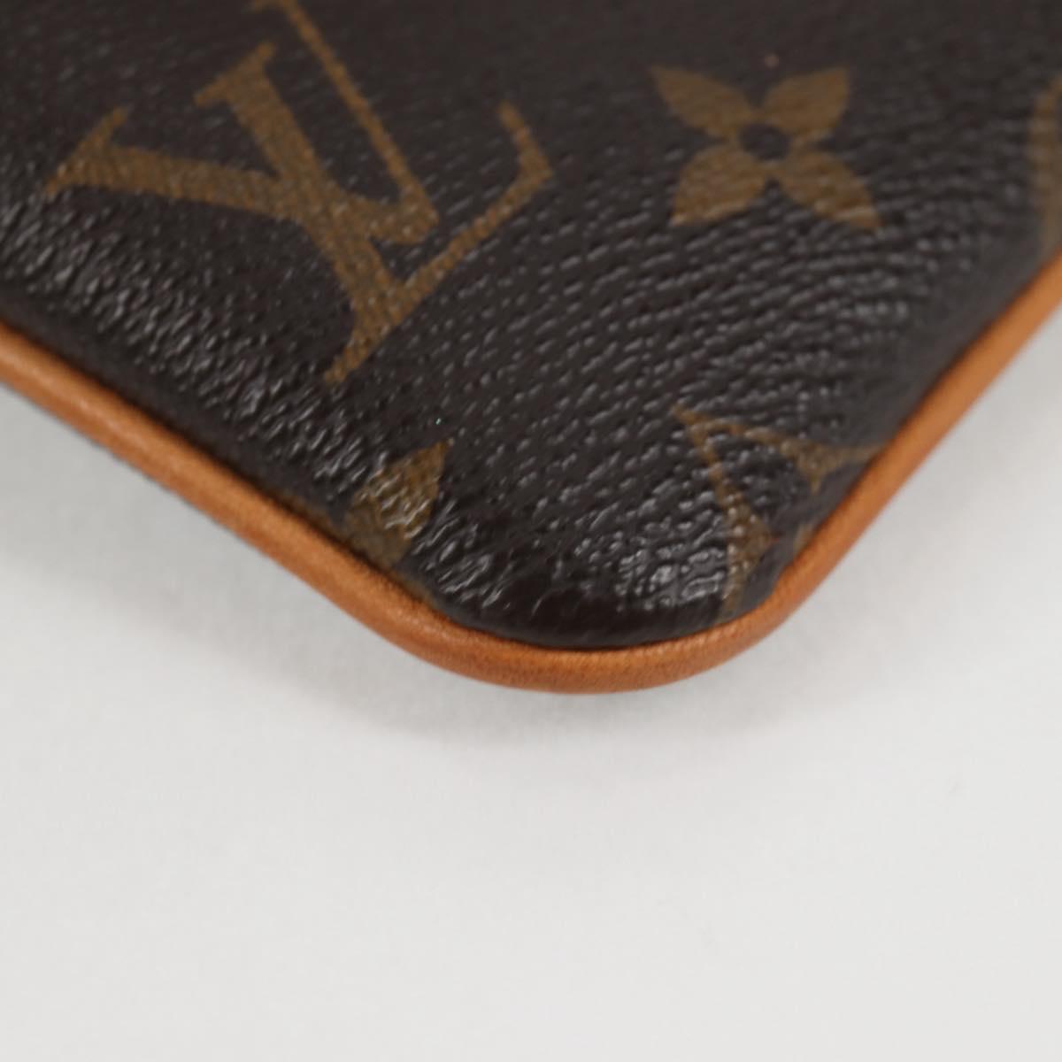 LOUIS VUITTON Monogram Chain Pochette Mila MM Pouch M60094 Auth 133662V