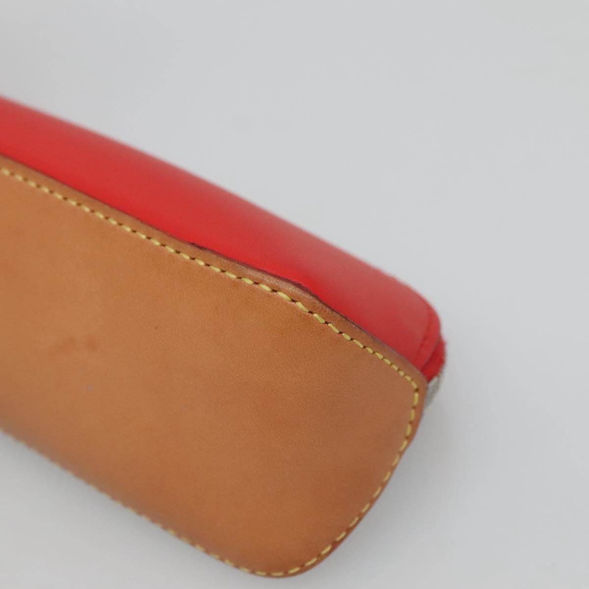 LOUIS VUITTON Monogram Trousse Elizabeth Pen Case GI0009 LV Auth 133666