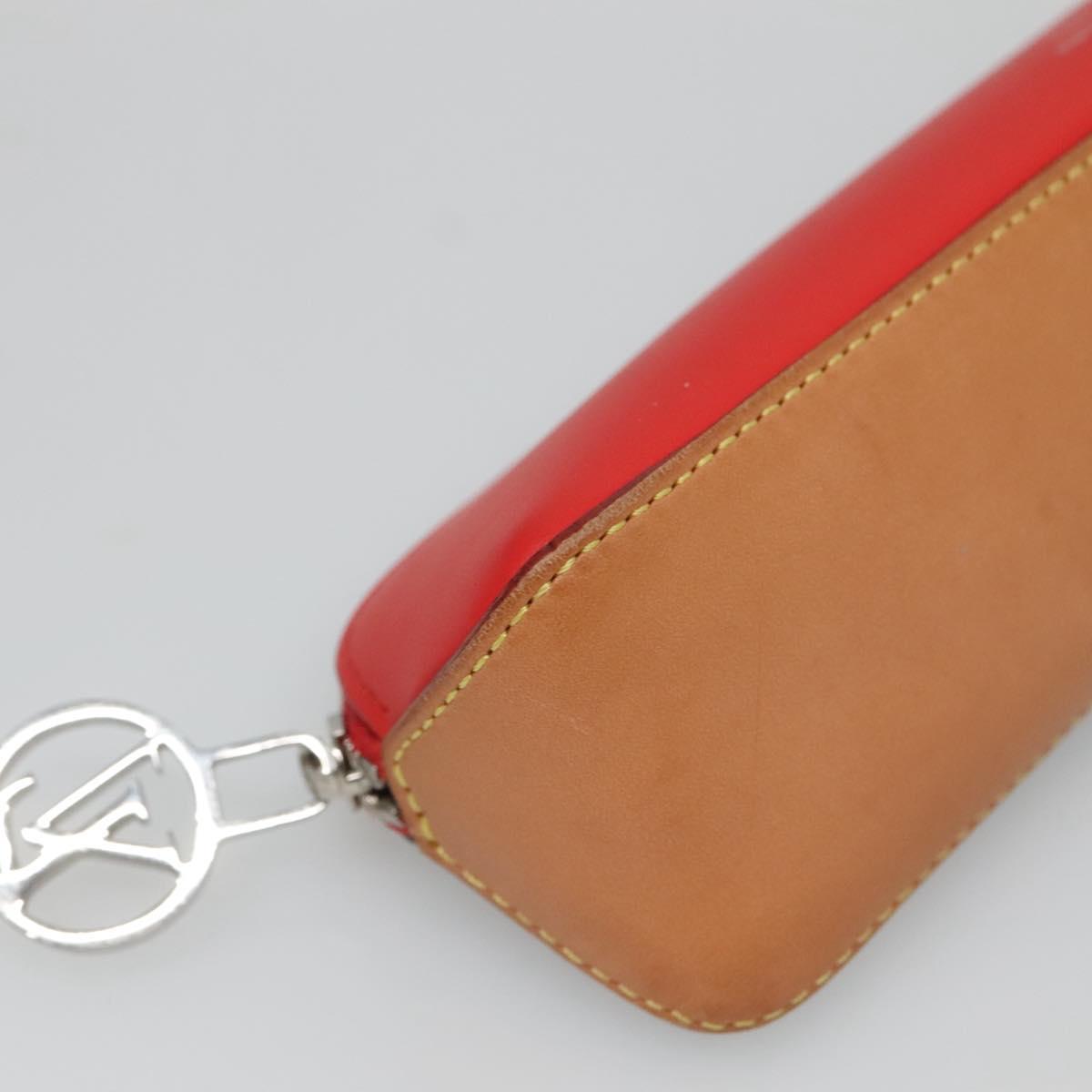 LOUIS VUITTON Monogram Trousse Elizabeth Pen Case GI0009 LV Auth 133666