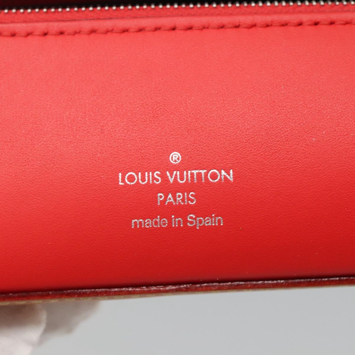 LOUIS VUITTON Monogram Trousse Elizabeth Pen Case GI0009 LV Auth 133666
