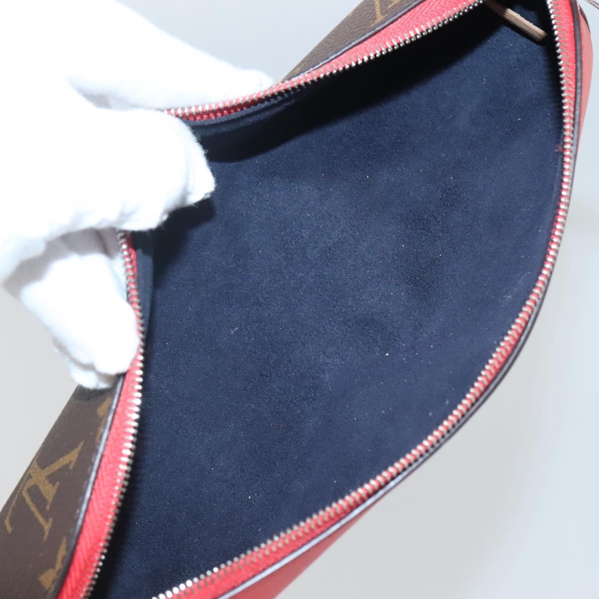 LOUIS VUITTON Monogram Trousse Elizabeth Pen Case GI0009 LV Auth 133666