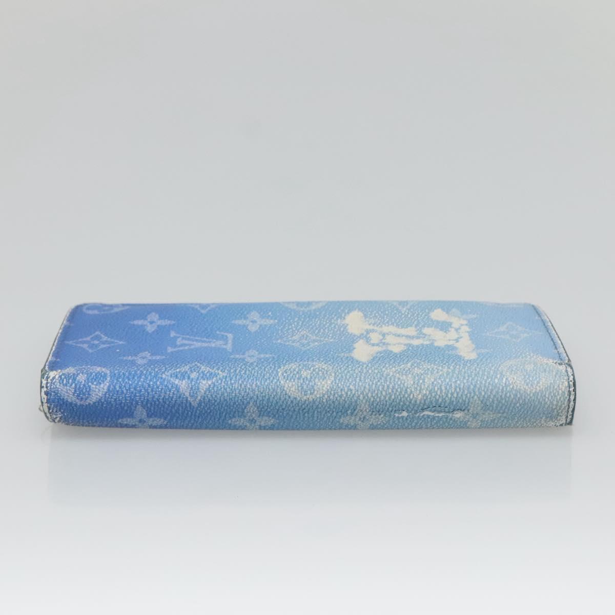 LOUIS VUITTON Monogram Clouds Portefeuille Braza Long Wallet M69680 Auth 133675