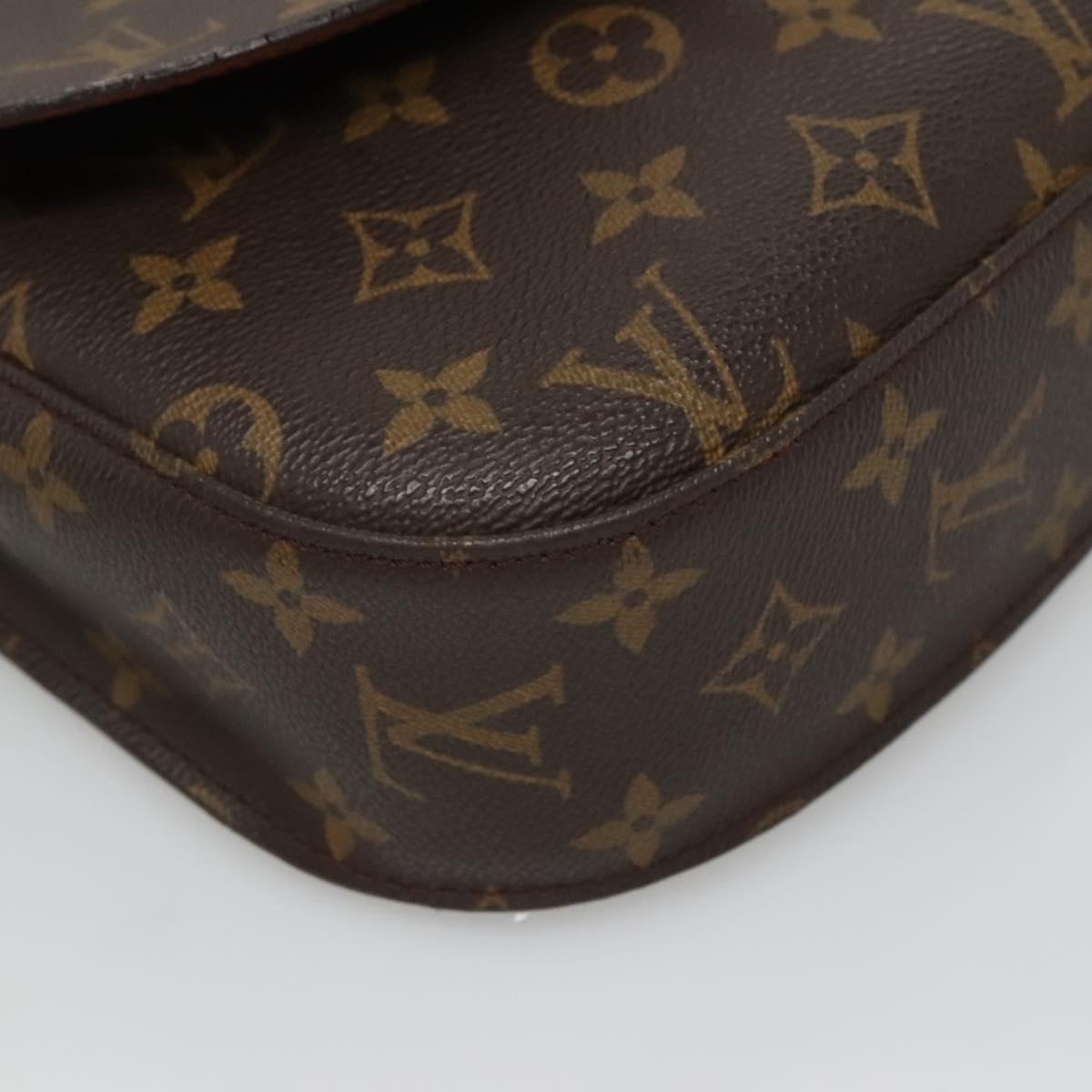 LOUIS VUITTON Monogram Monogram Saint Cloud GM Shoulder Bag M51242 Auth 133684