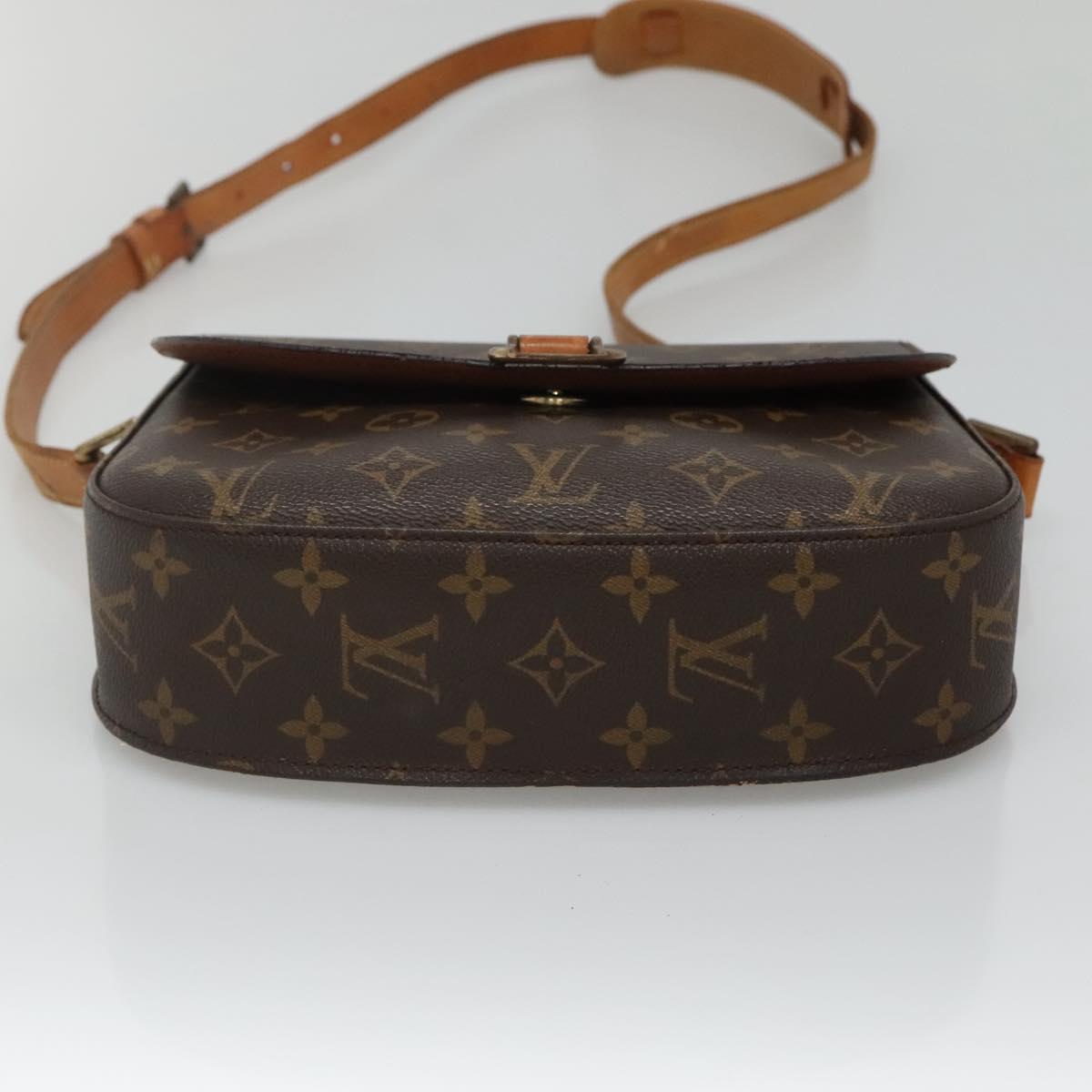 LOUIS VUITTON Monogram Monogram Saint Cloud GM Shoulder Bag M51242 Auth 133684