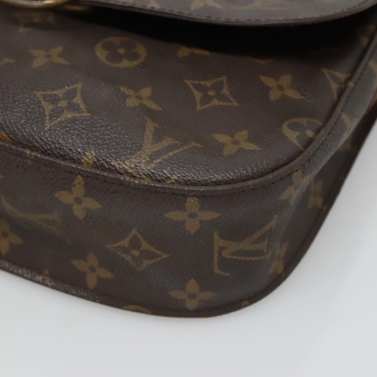 LOUIS VUITTON Monogram Monogram Saint Cloud GM Shoulder Bag M51242 Auth 133685
