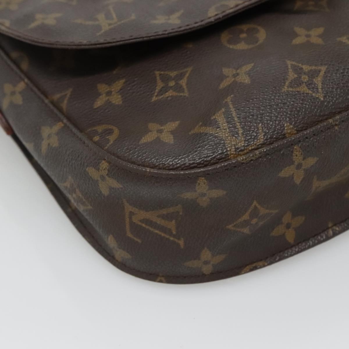 LOUIS VUITTON Monogram Monogram Saint Cloud GM Shoulder Bag M51242 Auth 133685