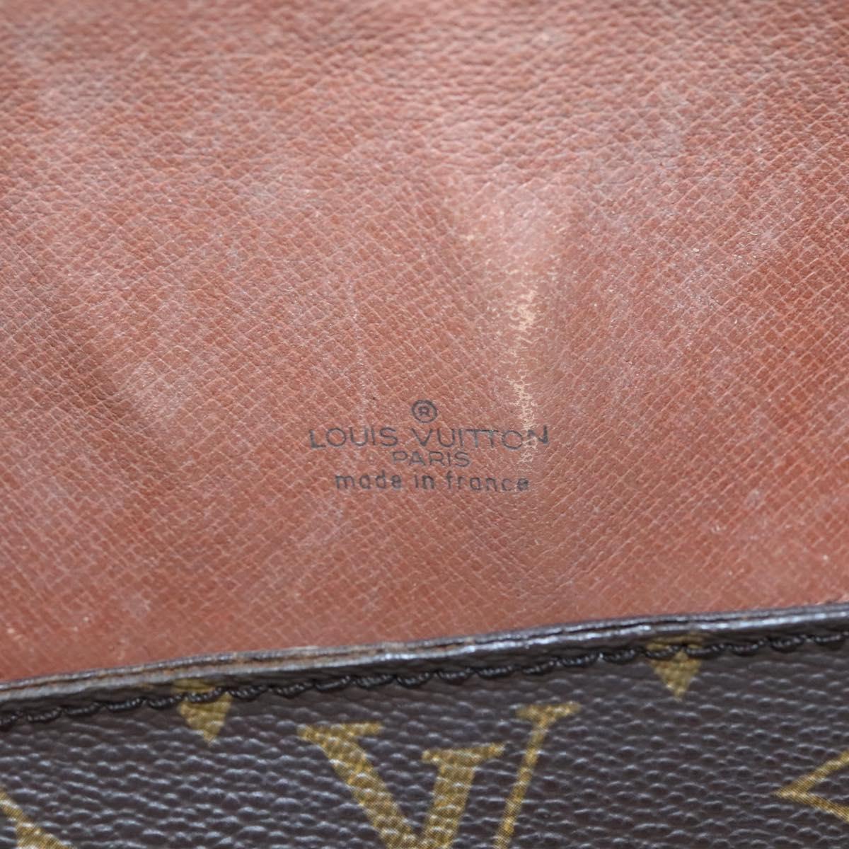 LOUIS VUITTON Monogram Monogram Saint Cloud GM Shoulder Bag M51242 Auth 133685