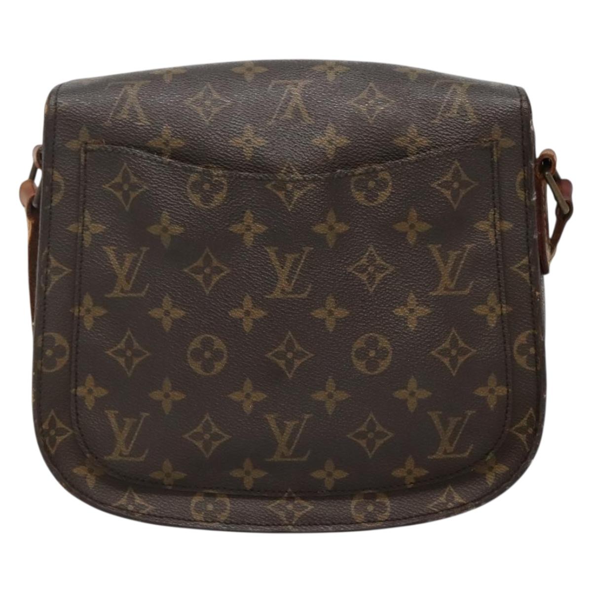 LOUIS VUITTON Monogram Monogram Saint Cloud GM Shoulder Bag M51242 Auth 133685