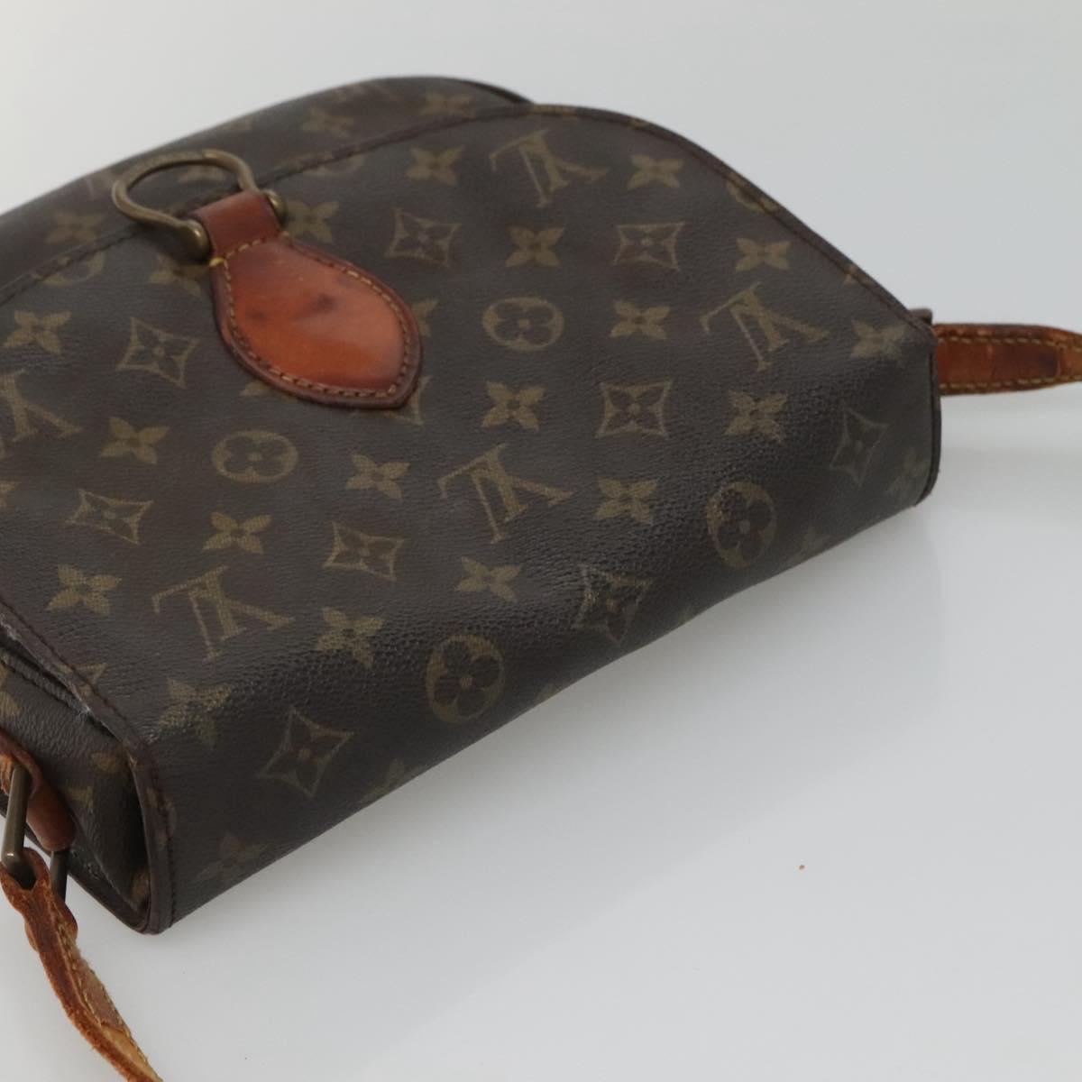 LOUIS VUITTON Monogram Monogram Saint Cloud GM Shoulder Bag M51242 Auth 133685