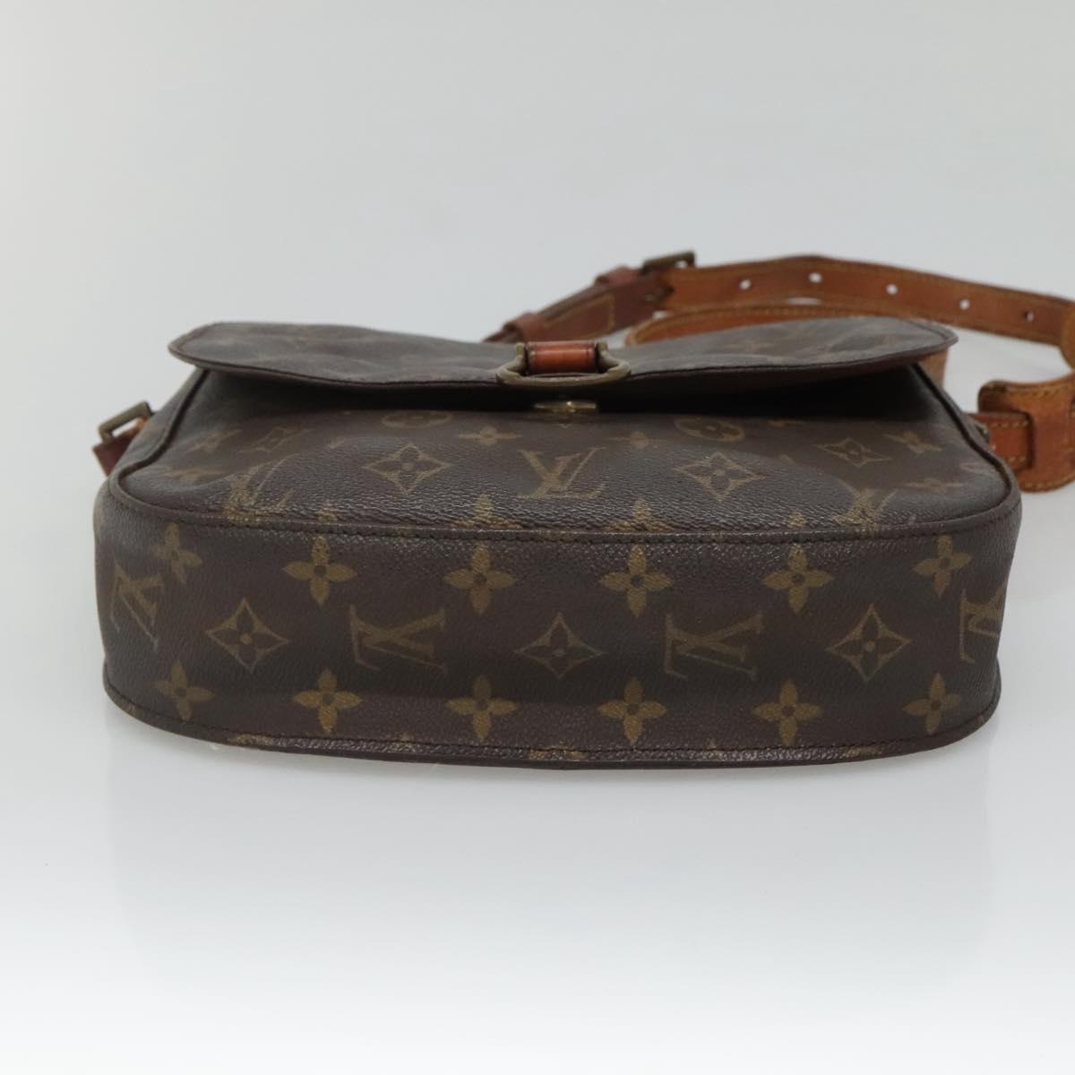 LOUIS VUITTON Monogram Monogram Saint Cloud GM Shoulder Bag M51242 Auth 133685