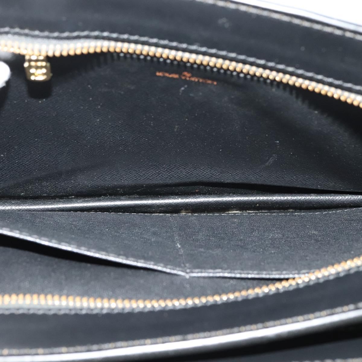 LOUIS VUITTON Epi Angian Shoulder Bag 2way Black M52112 LV Auth 133693A