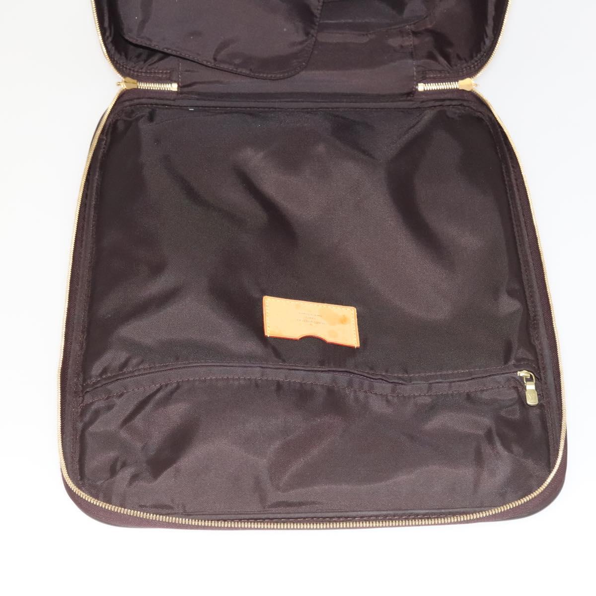 LOUIS VUITTON Monogram Vernis Pegas 45 Suitcase Amarante M91277 LV Auth 133698