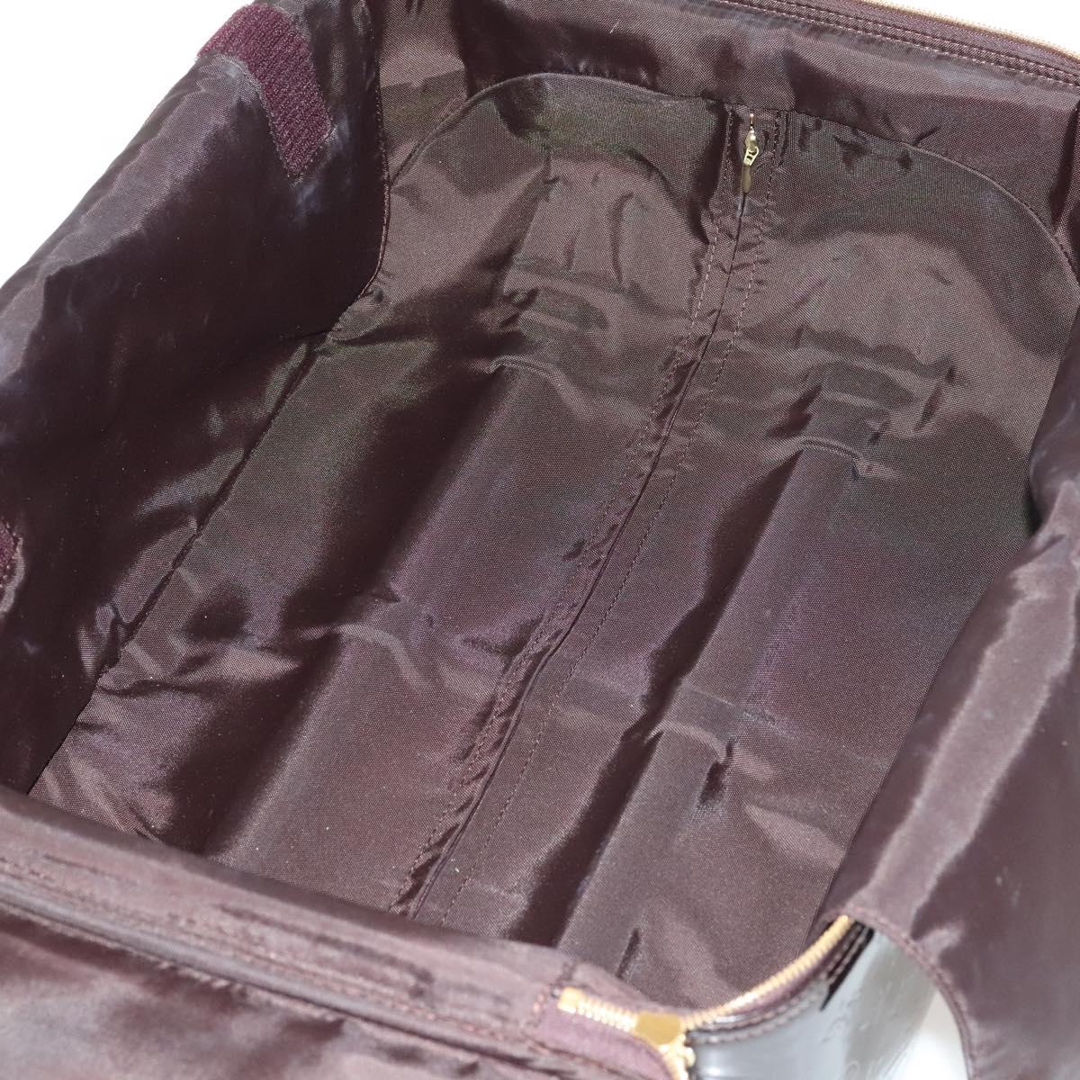 LOUIS VUITTON Monogram Vernis Pegas 45 Suitcase Amarante M91277 LV Auth 133698