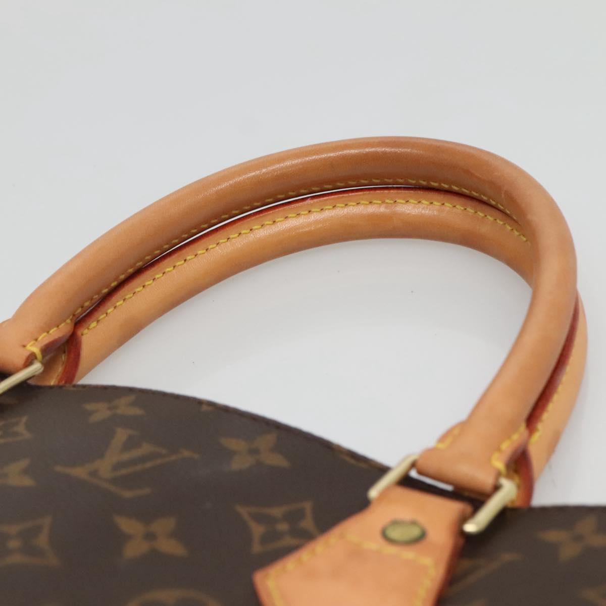 LOUIS VUITTON Monogram Sac Plat Hand Bag M51140 LV Auth 133703