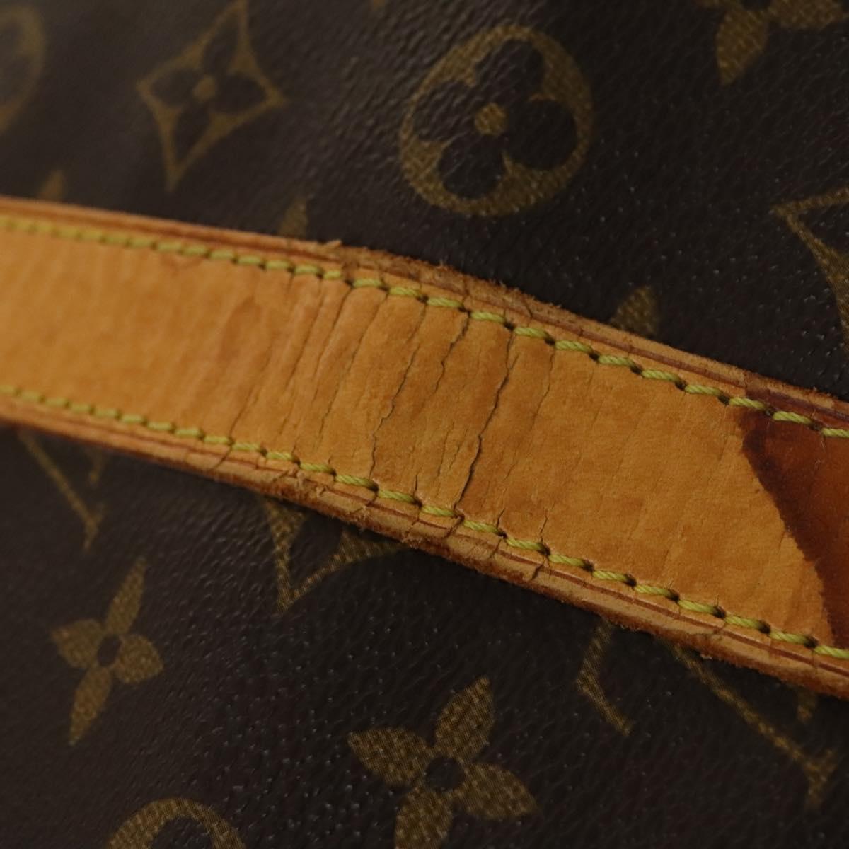 LOUIS VUITTON Monogram Keepall 55 Boston Bag M41424 LV Auth 133717