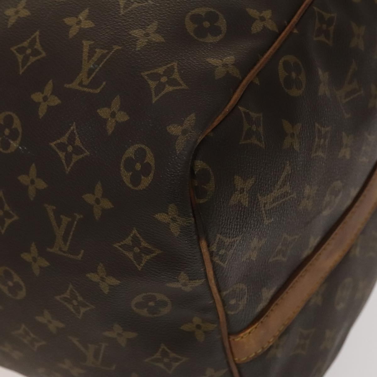 LOUIS VUITTON Monogram Keepall Bandouliere 60 Boston Bag M41412 LV Auth 133720