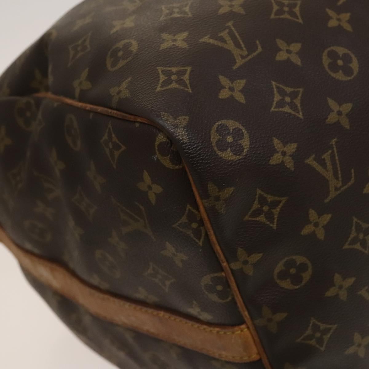 LOUIS VUITTON Monogram Keepall Bandouliere 60 Boston Bag M41412 LV Auth 133720
