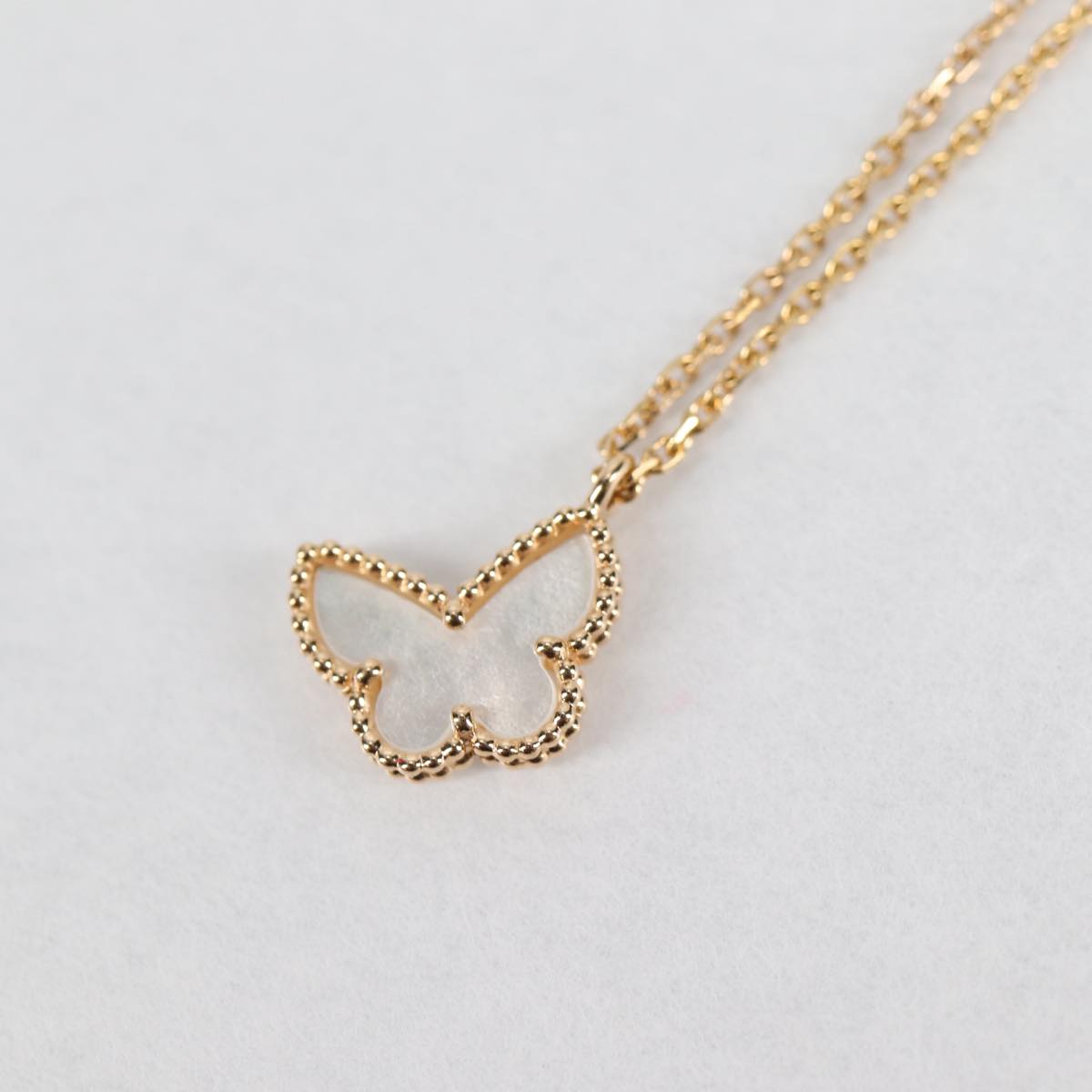 Van Cleef & Arpels Necklace Au750 Gold Auth 133769M