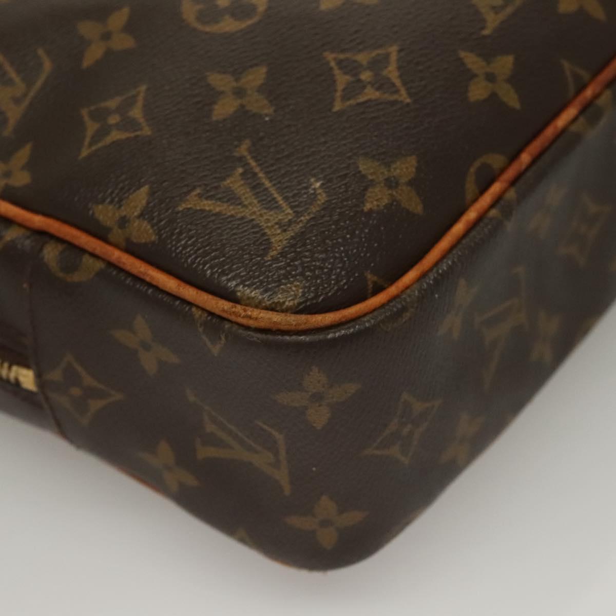 LOUIS VUITTON Monogram Porte Documents Pegas Hand Bag M53343 LV Auth 133795