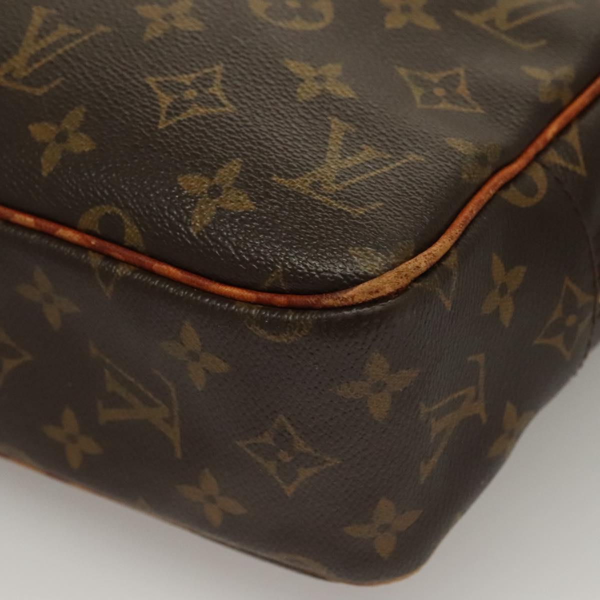 LOUIS VUITTON Monogram Porte Documents Pegas Hand Bag M53343 LV Auth 133795