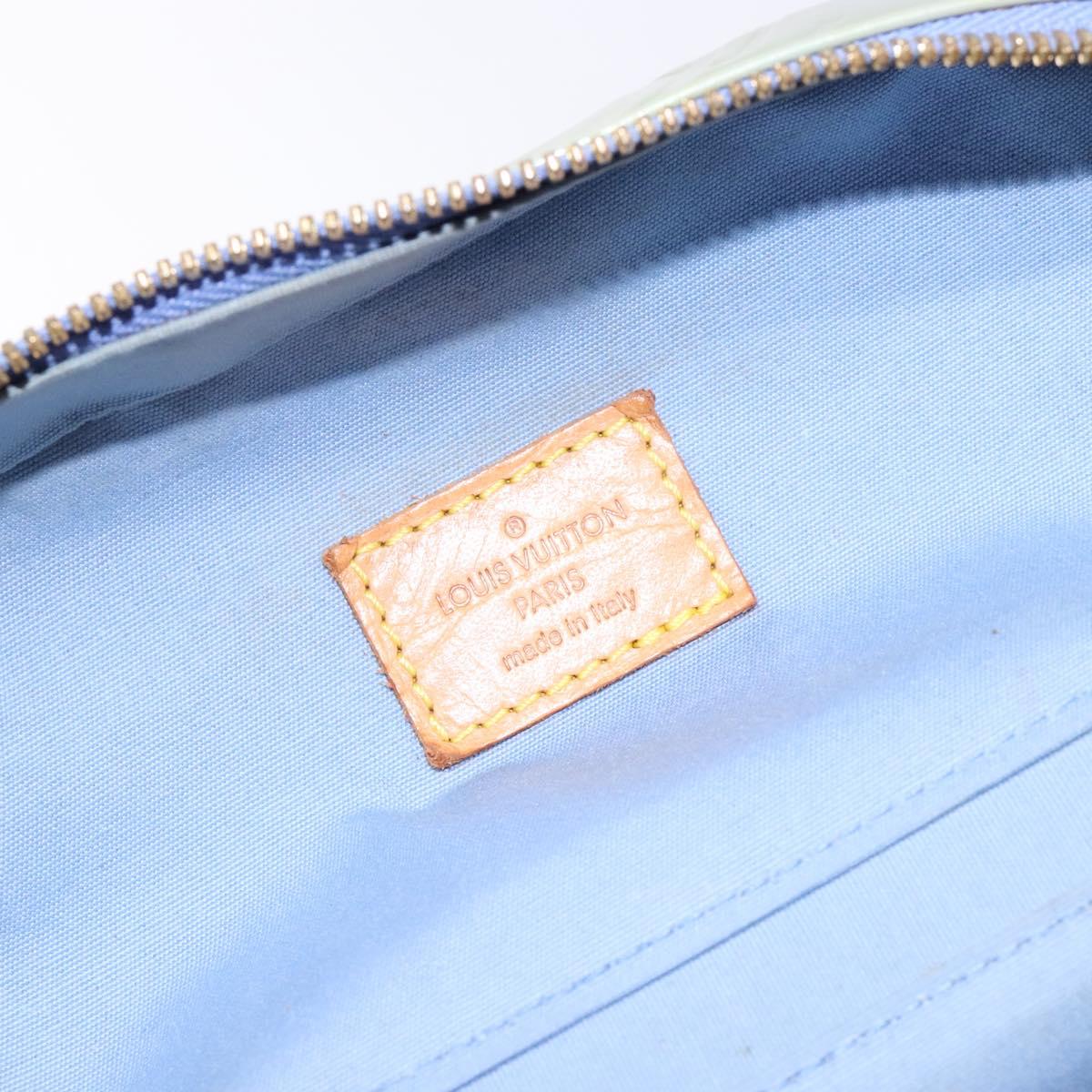 LOUIS VUITTON Monogram Vernis Sullivan Vertical Bag Lavande M91258 Auth 133797