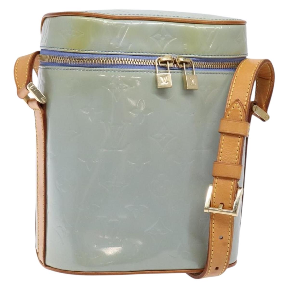LOUIS VUITTON Monogram Vernis Sullivan Vertical Bag Lavande M91258 Auth 133797A