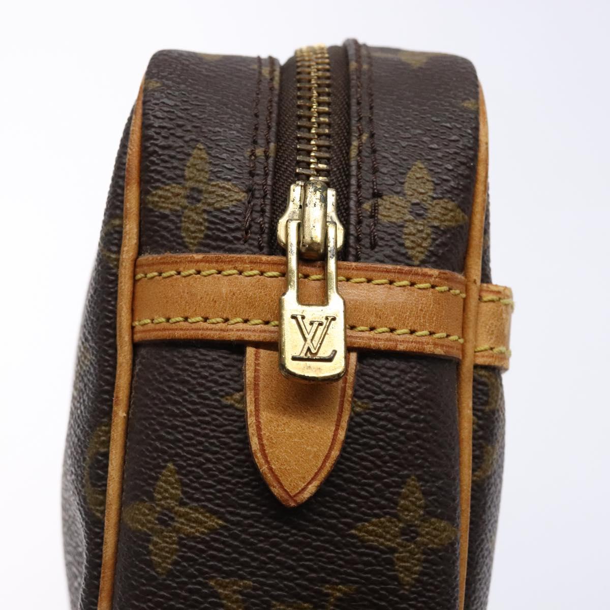 LOUIS VUITTON Monogram Compiegne 23 Clutch Bag M51847 LV Auth 133805
