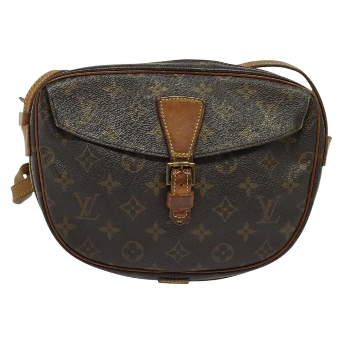 LOUIS VUITTON Monogram Jeune Fille MM Shoulder Bag M51226 LV Auth 133811