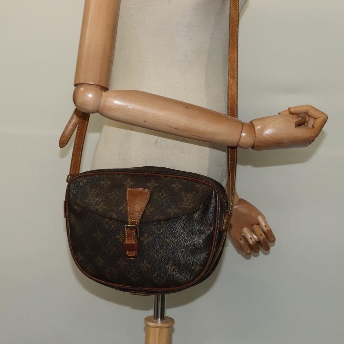 LOUIS VUITTON Monogram Jeune Fille MM Shoulder Bag M51226 LV Auth 133811