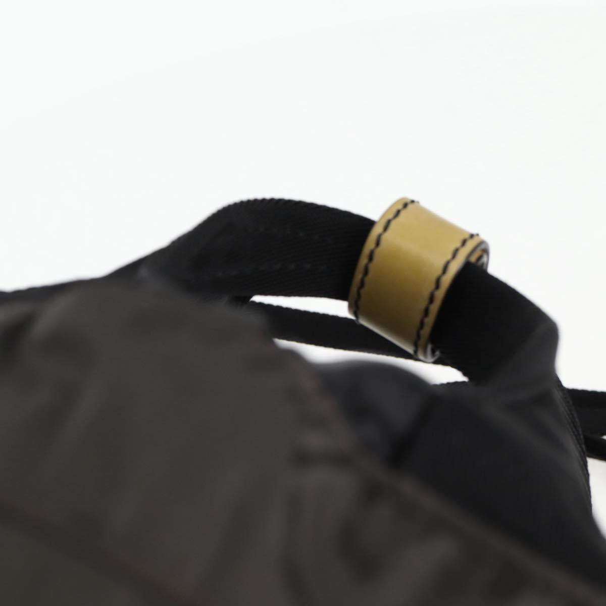 Berluti Backpack Nylon Khaki Auth 133812