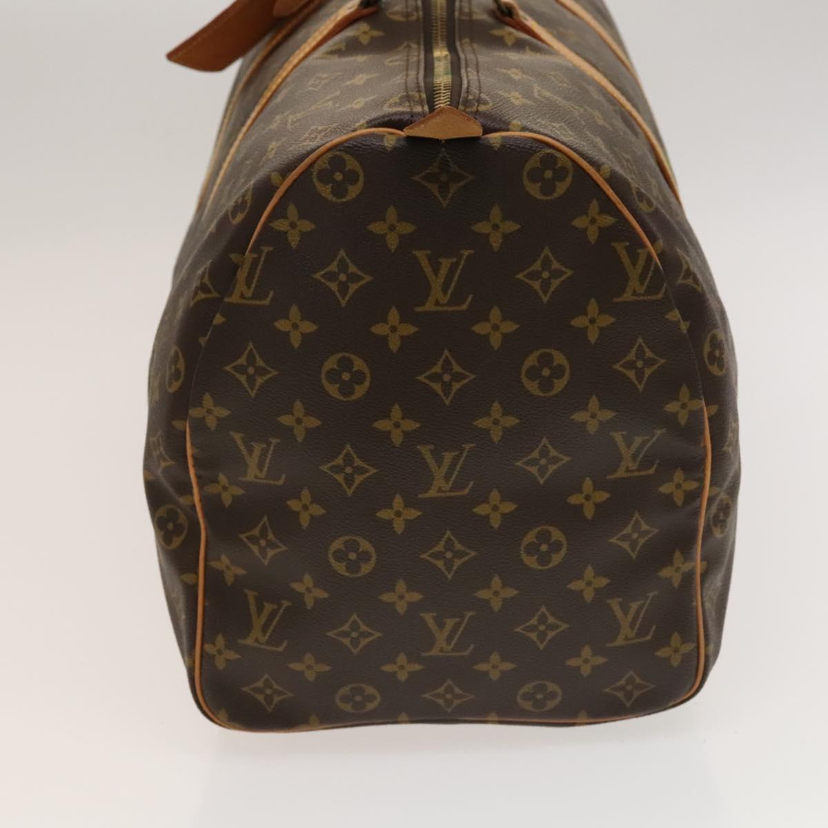 LOUIS VUITTON Monogram Keepall 50 Boston Bag M41426 LV Auth 133836