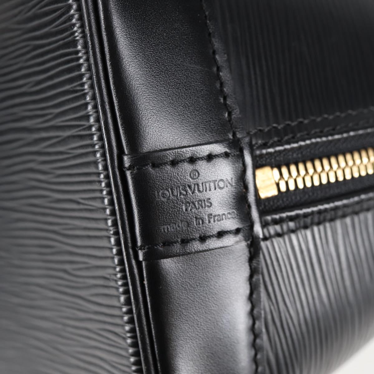 LOUIS VUITTON Epi Alma Hand Bag Black M52142 LV Auth 133841V