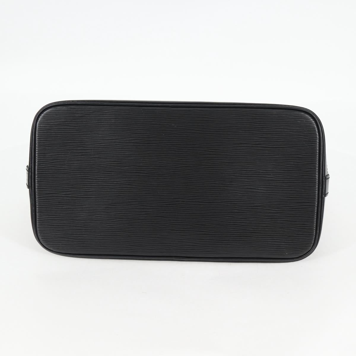 LOUIS VUITTON Epi Alma Hand Bag Black M52142 LV Auth 133841V
