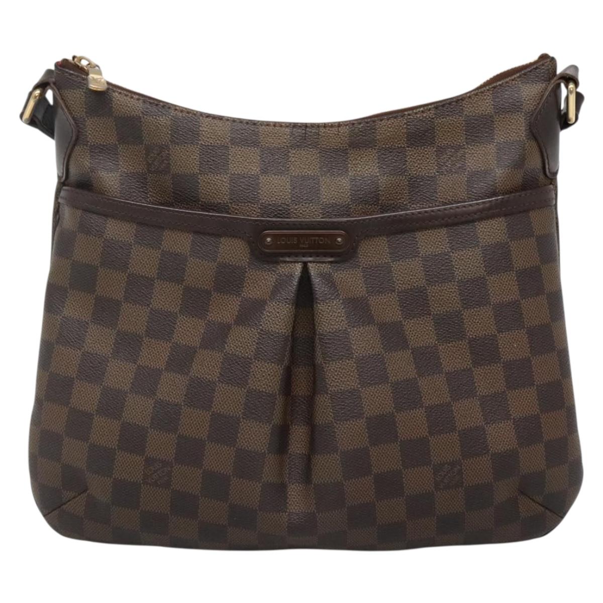LOUIS VUITTON Damier Ebene Bloomsbury PM Shoulder Bag N42251 LV Auth 133881