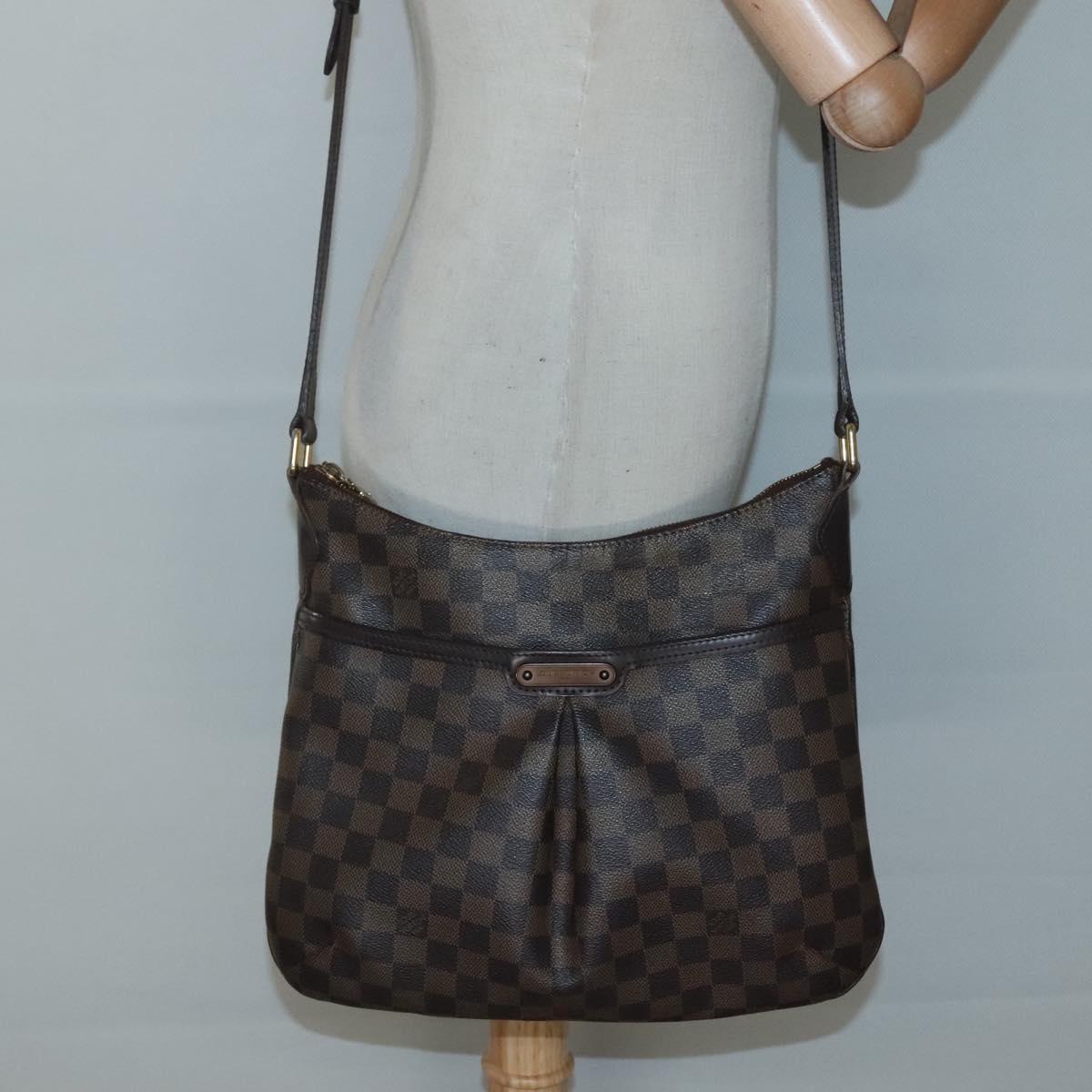 LOUIS VUITTON Damier Ebene Bloomsbury PM Shoulder Bag N42251 LV Auth 133881