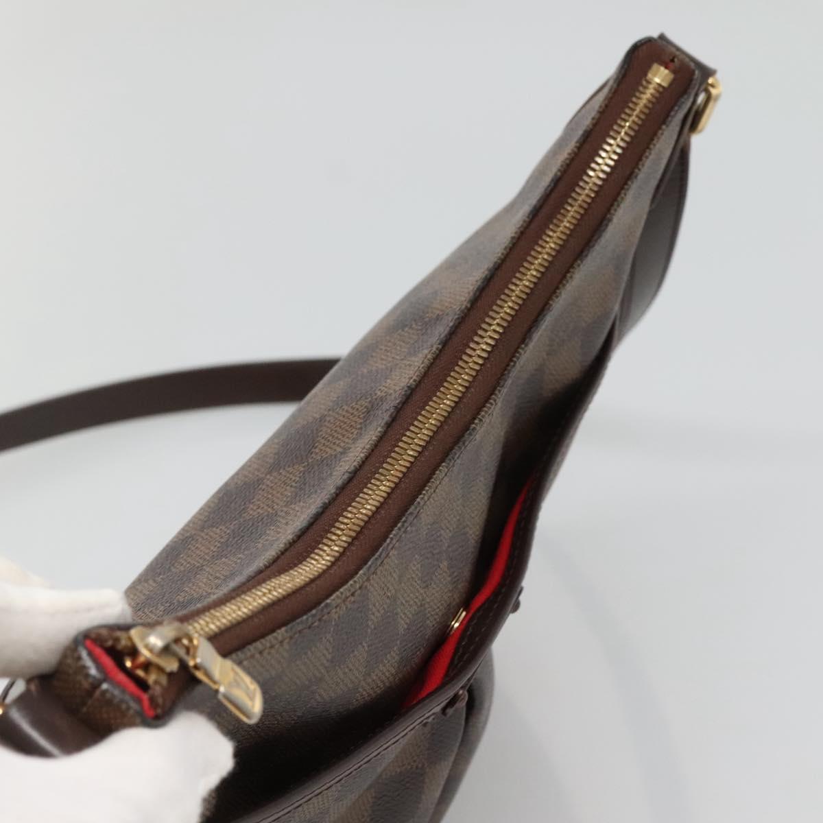 LOUIS VUITTON Damier Ebene Bloomsbury PM Shoulder Bag N42251 LV Auth 133881