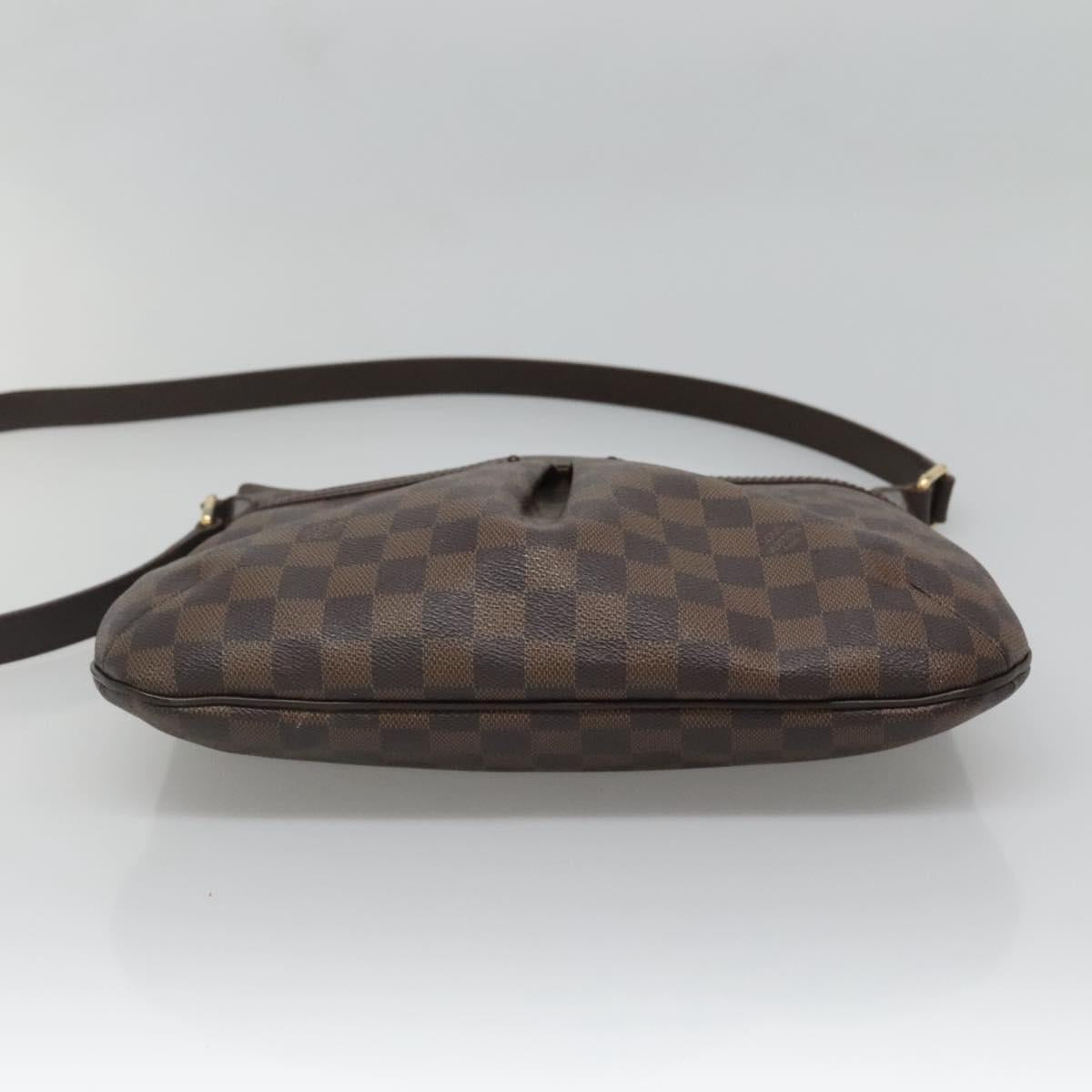 LOUIS VUITTON Damier Ebene Bloomsbury PM Shoulder Bag N42251 LV Auth 133881