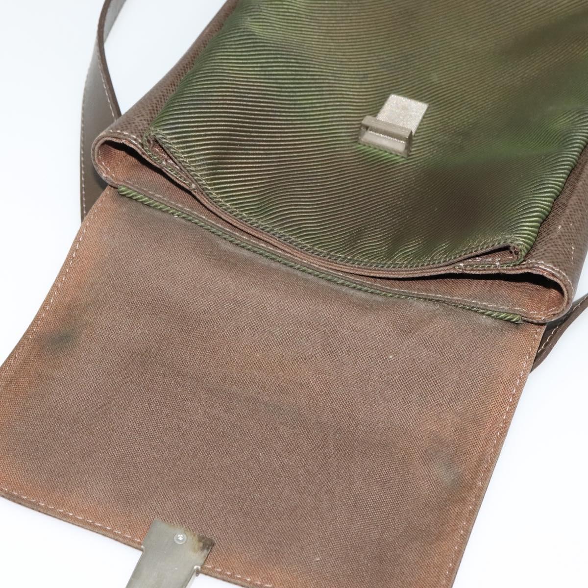 LOUIS VUITTON Taiga Saratov PM Shoulder Bag Grizzly M30898 LV Auth 133919