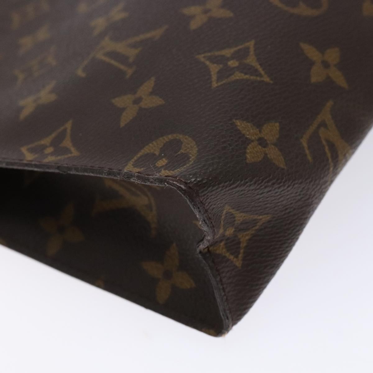 LOUIS VUITTON Monogram Poche Toilette 26 Pouch M47542 LV Auth 133923