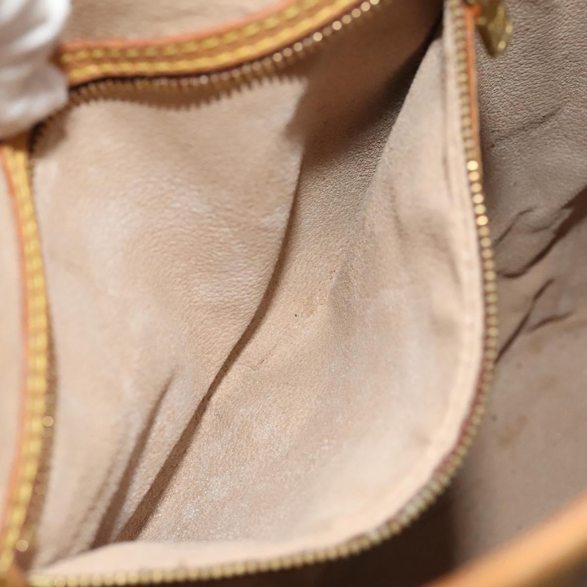 LOUIS VUITTON Monogram Bucket GM Shoulder Bag M42236 LV Auth 133929