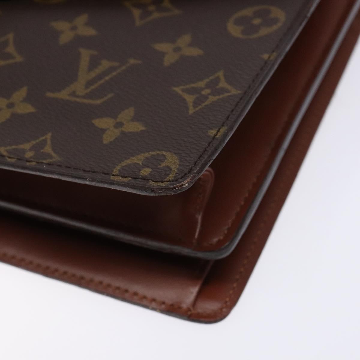LOUIS VUITTON Monogram Concorde Hand Bag M51190 LV Auth 133935