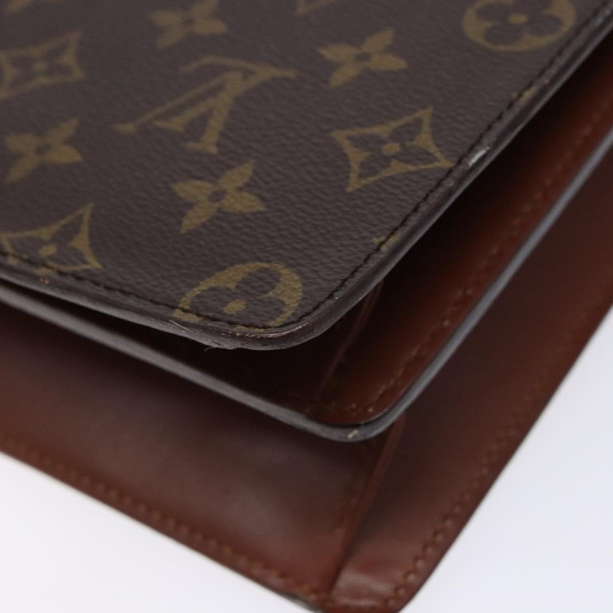 LOUIS VUITTON Monogram Concorde Hand Bag M51190 LV Auth 133935