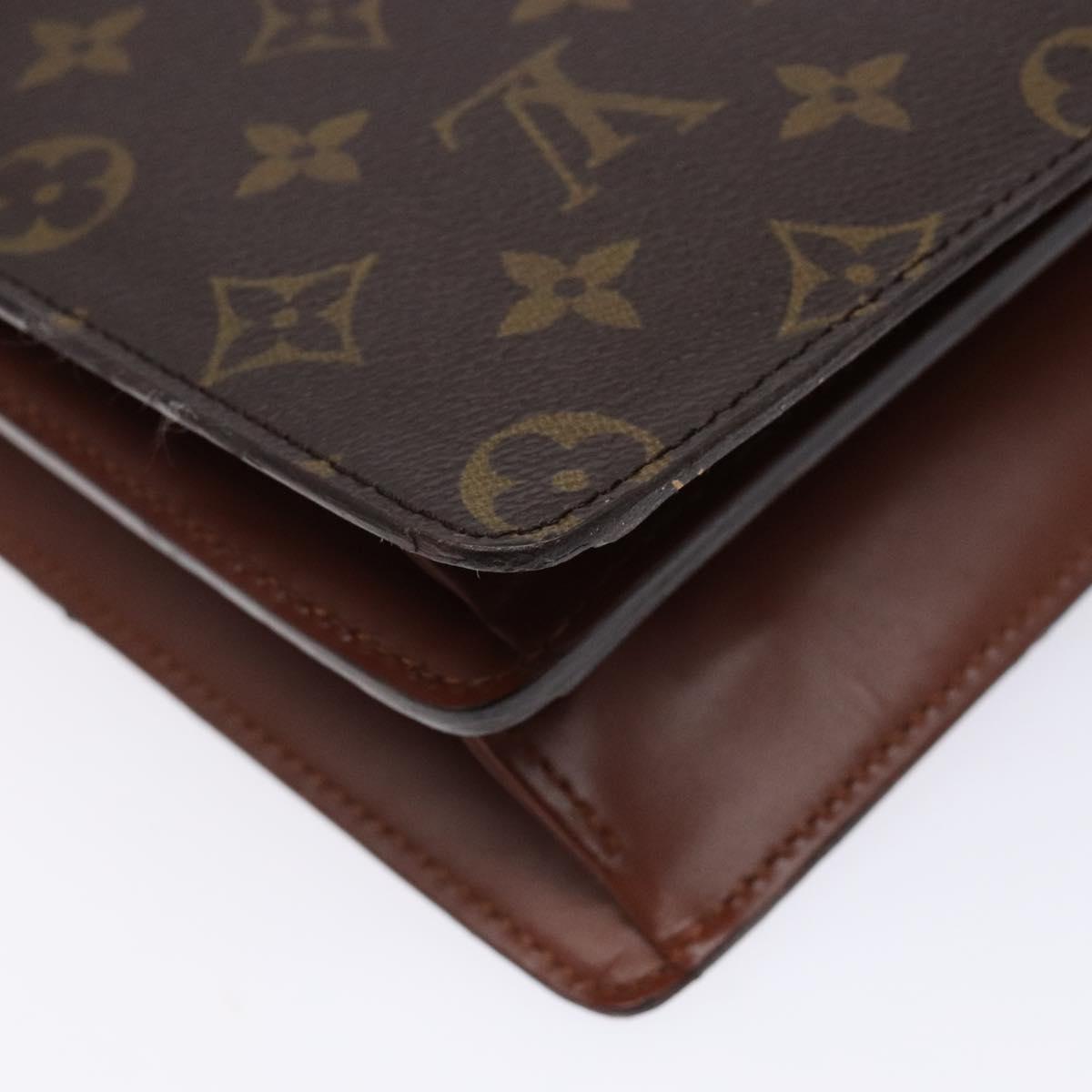 LOUIS VUITTON Monogram Concorde Hand Bag M51190 LV Auth 133935